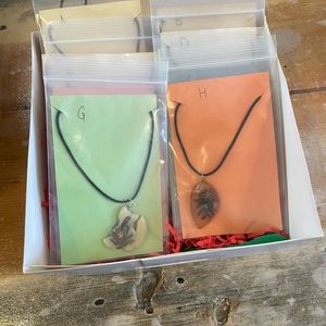 Handmade resin necklaces